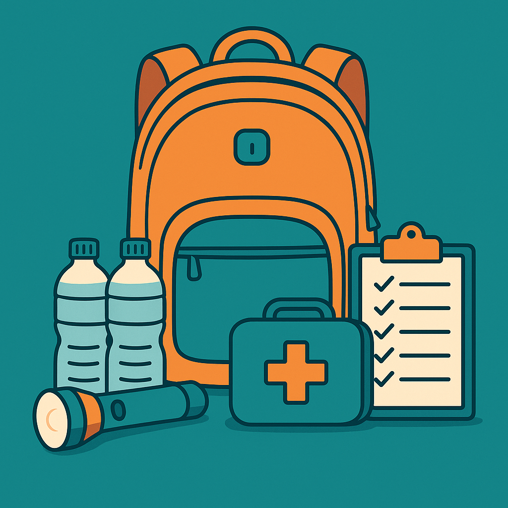 Family Emergency Preparedness Workbook: Plans, Kits, and Checklists digital guide cover