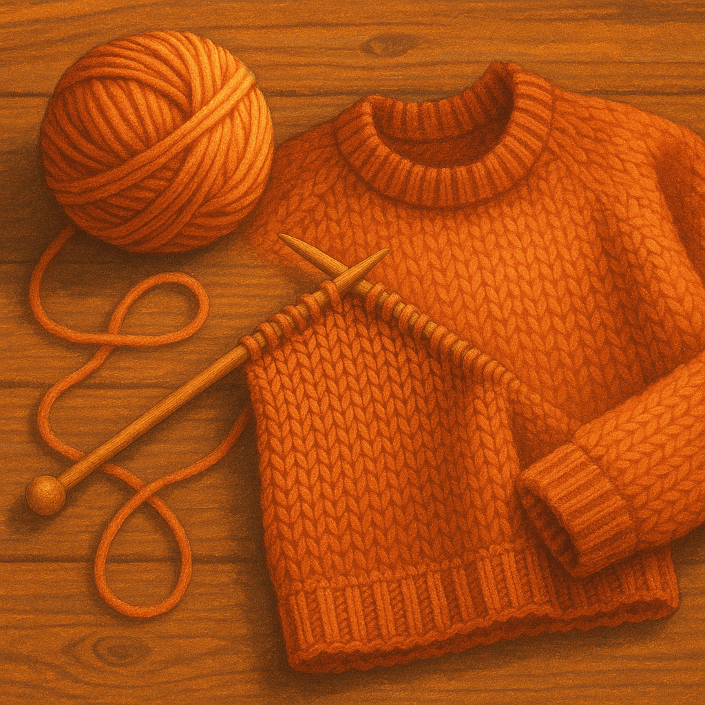 Beginner Knitting Course Companion: From First Stitch to First Sweater digital guide cover
