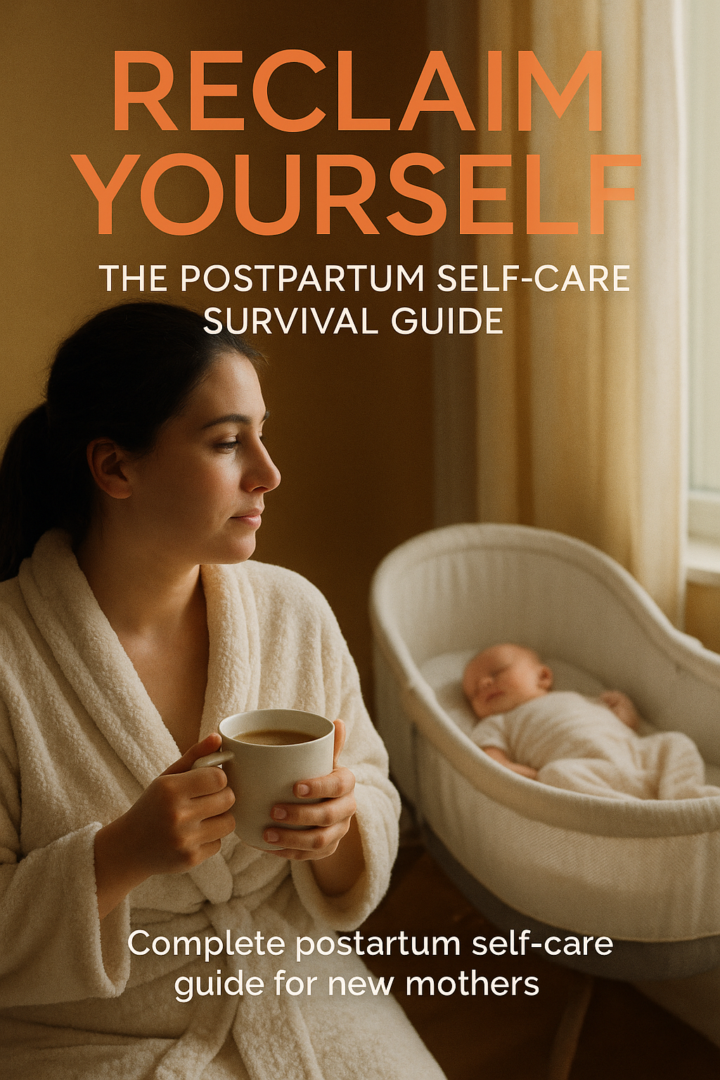 Reclaim Yourself: The Postpartum Self-Care Survival Guide digital guide cover