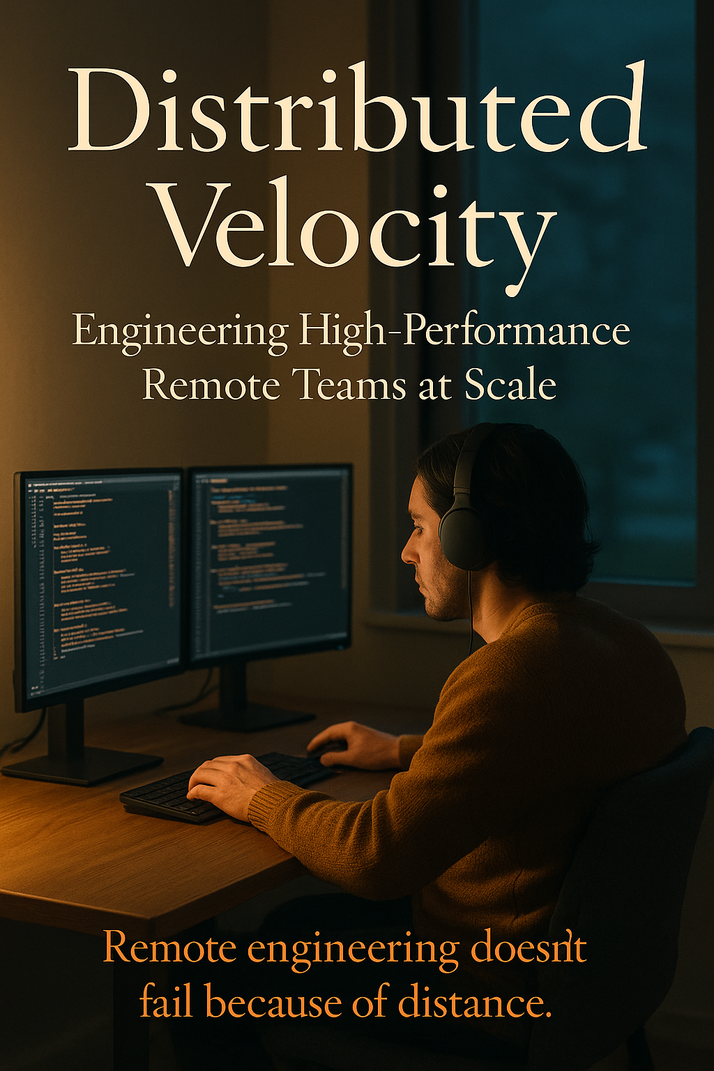 Distributed Velocity: Engineering High-Performance Remote Teams at Scale digital guide cover