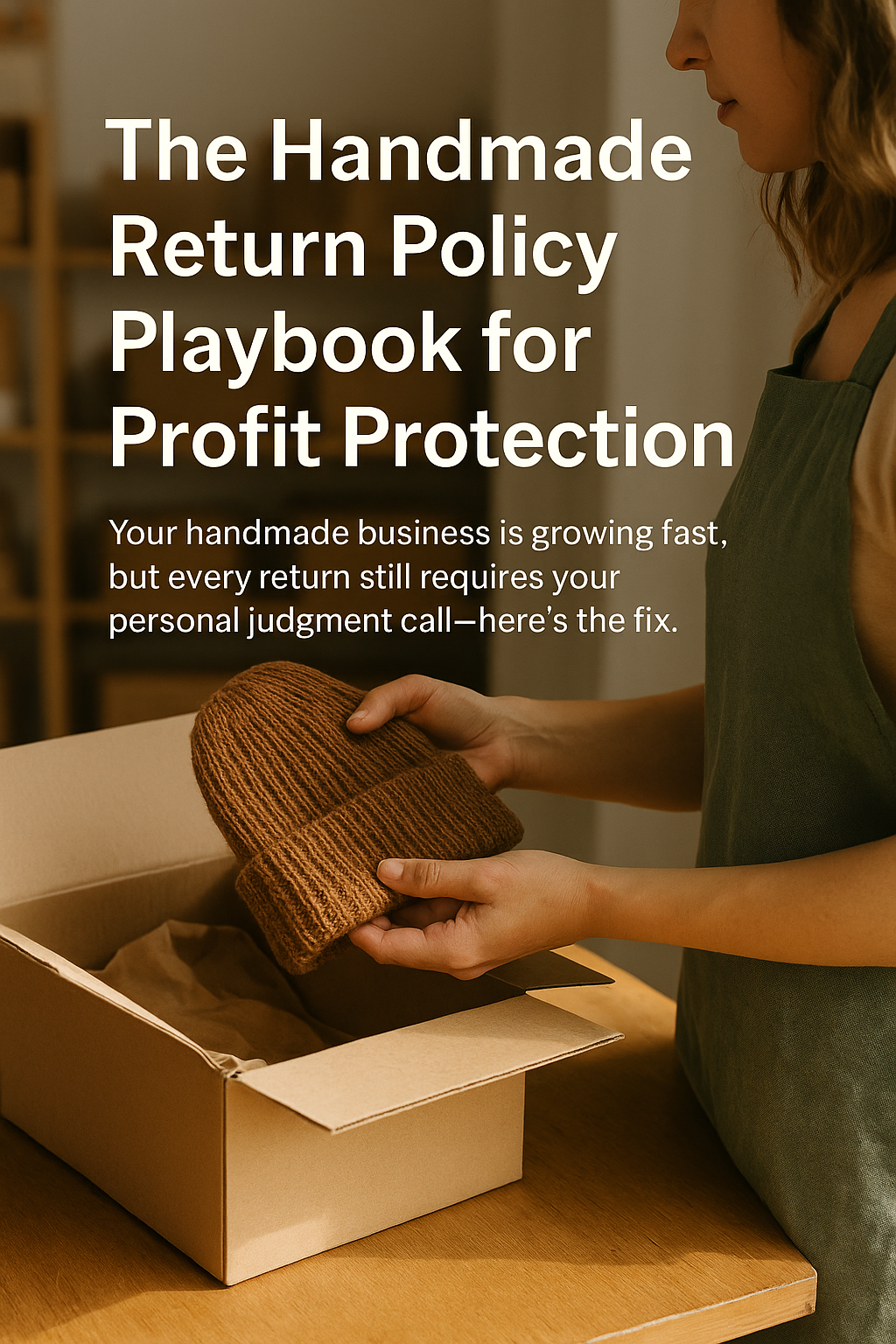 The Handmade Return Policy Playbook for Profit Protection digital guide cover