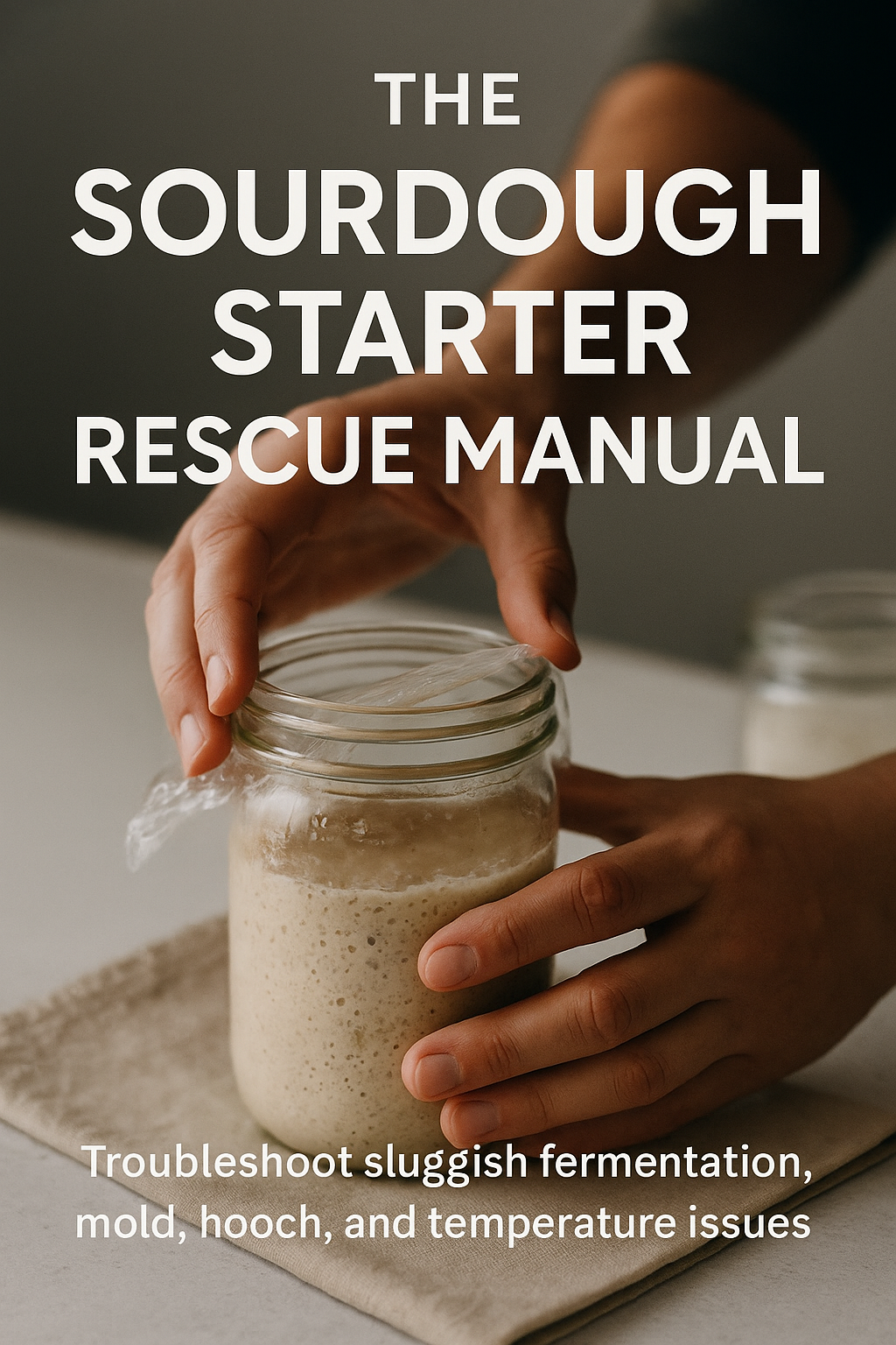 The Sourdough Starter Rescue Manual digital guide cover