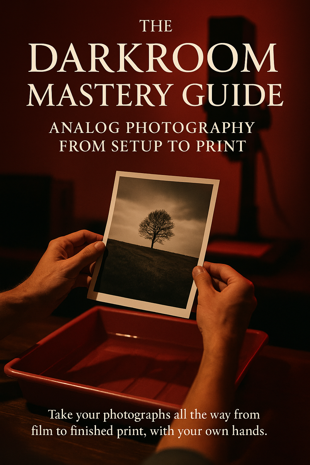 The Darkroom Mastery Guide: Analog Photography from Setup to Print digital guide cover