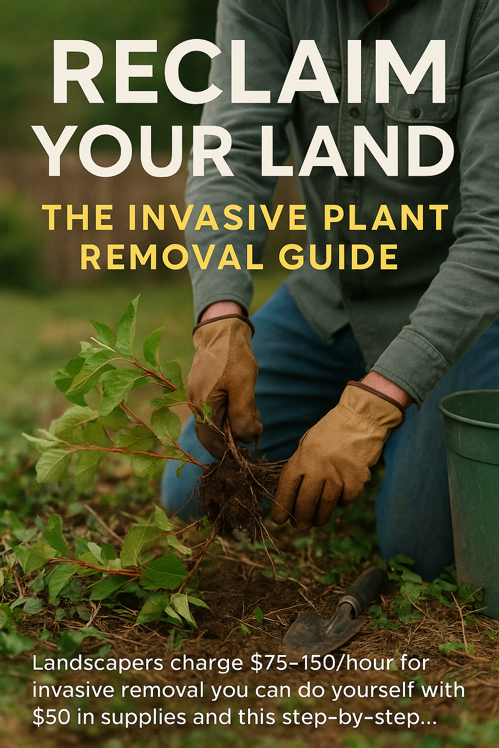 Reclaim Your Land: The Invasive Plant Removal Guide digital guide cover
