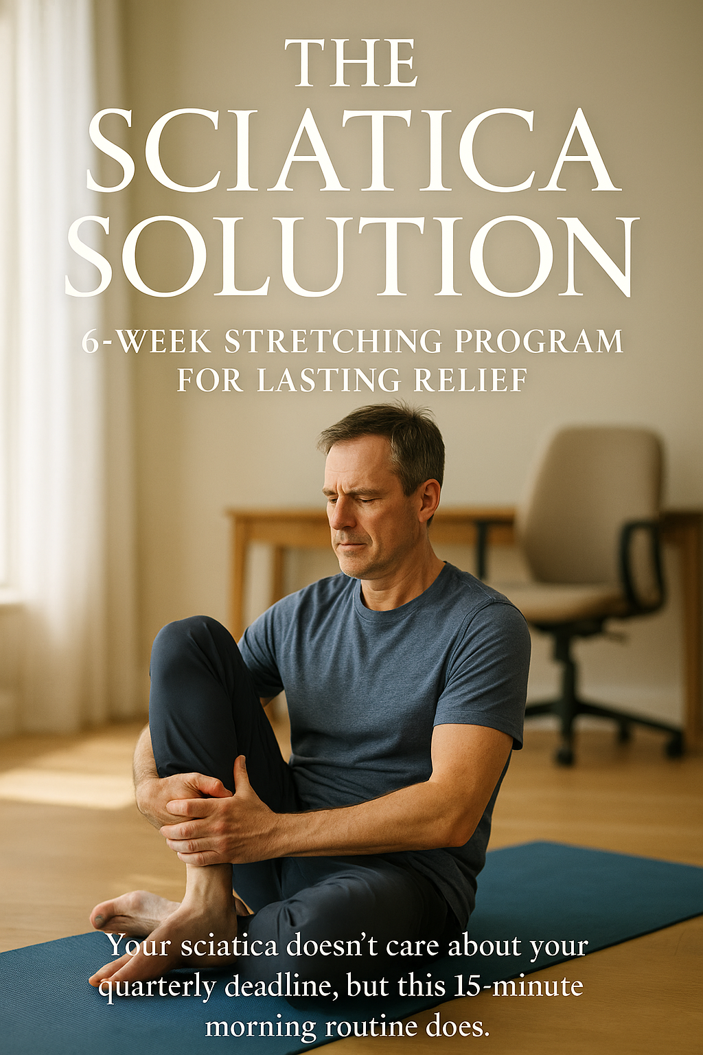 The Sciatica Solution: 6-Week Stretching Program for Lasting Relief digital guide cover