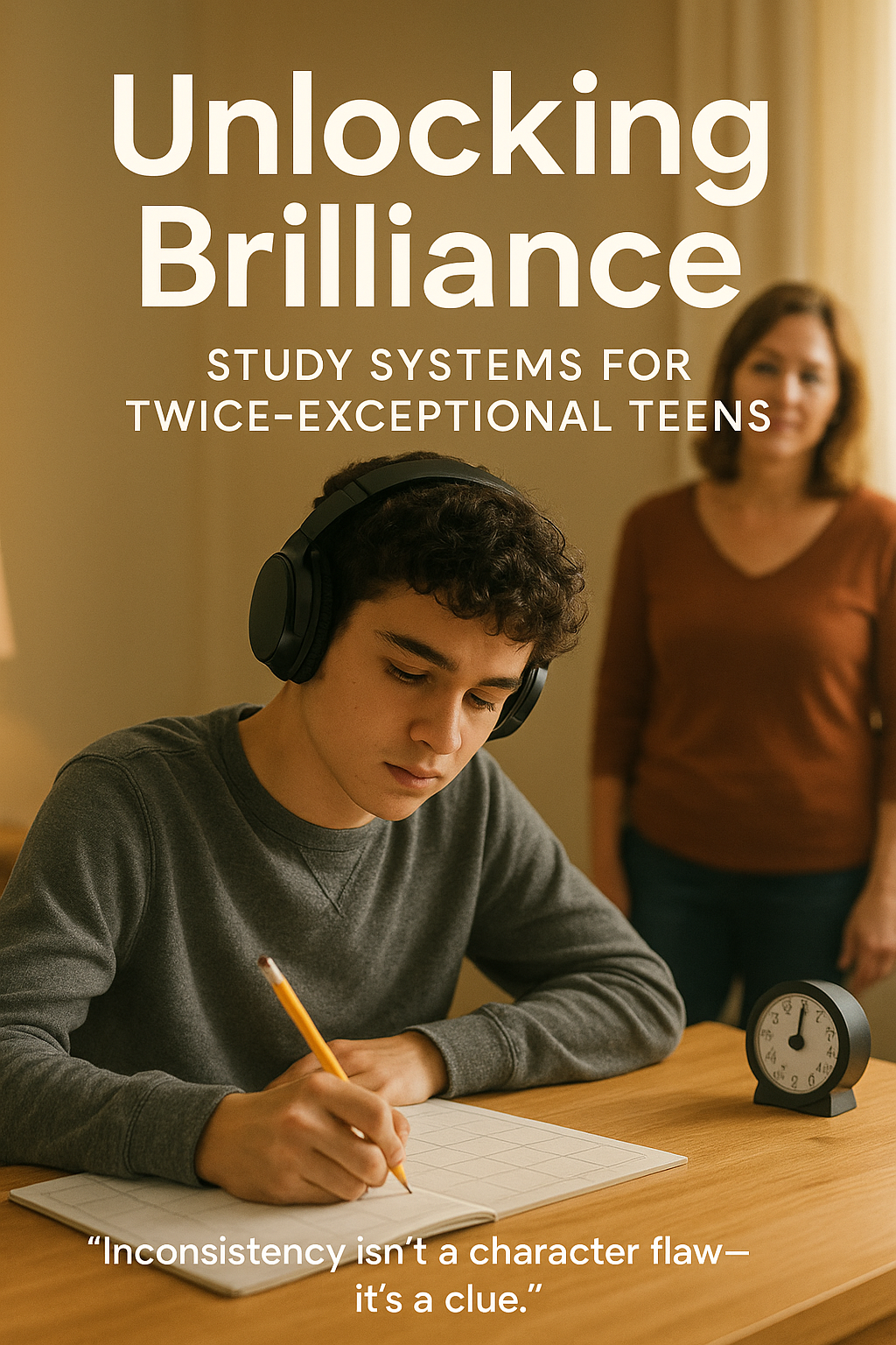 Unlocking Brilliance: Study Systems for Twice-Exceptional Teens digital guide cover