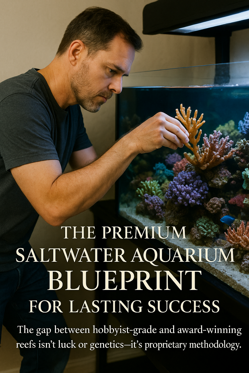 The Premium Saltwater Aquarium Blueprint for Lasting Success digital guide cover