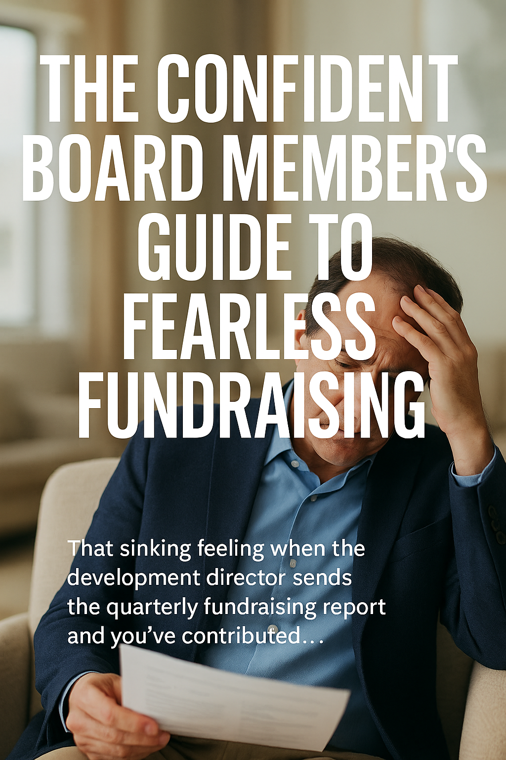 The Confident Board Member's Guide to Fearless Fundraising digital guide cover
