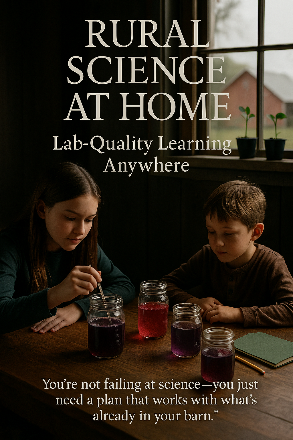 Rural Science at Home: Lab-Quality Learning Anywhere digital guide cover