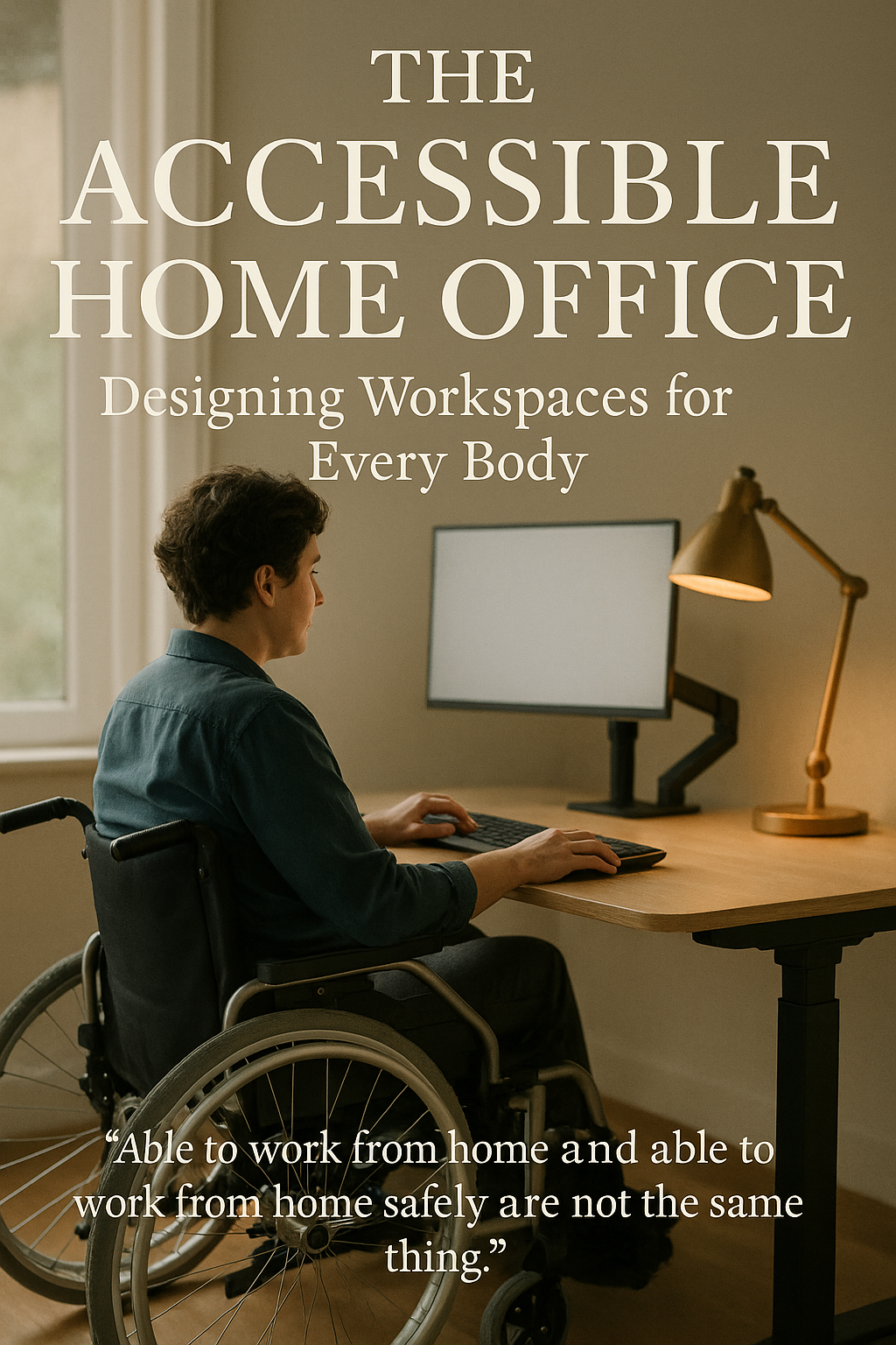 The Accessible Home Office: Designing Workspaces for Every Body digital guide cover