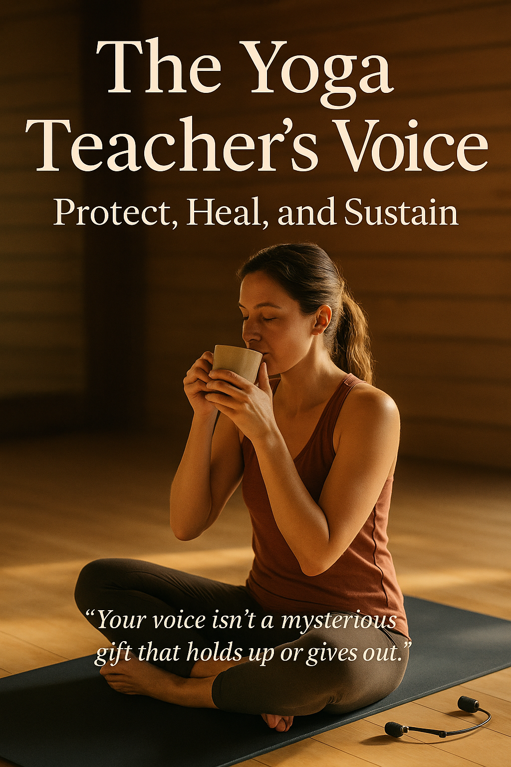 The Yoga Teacher's Voice: Protect, Heal, and Sustain digital guide cover
