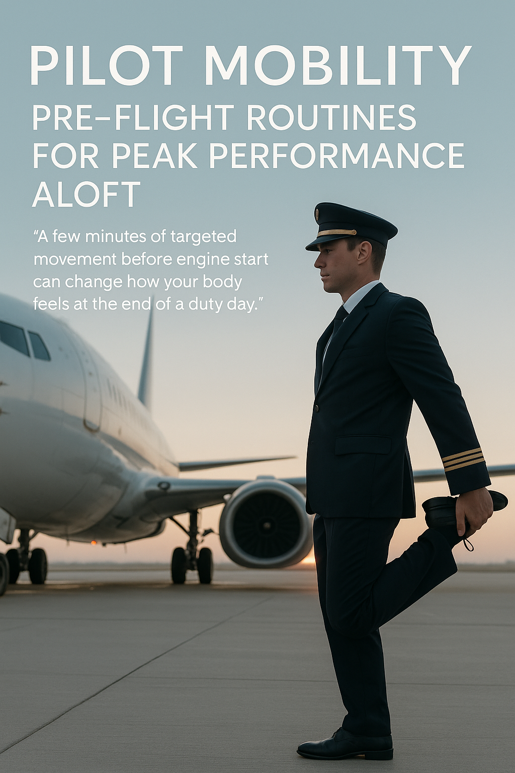 Pilot Mobility: Pre-Flight Routines for Peak Performance Aloft digital guide cover