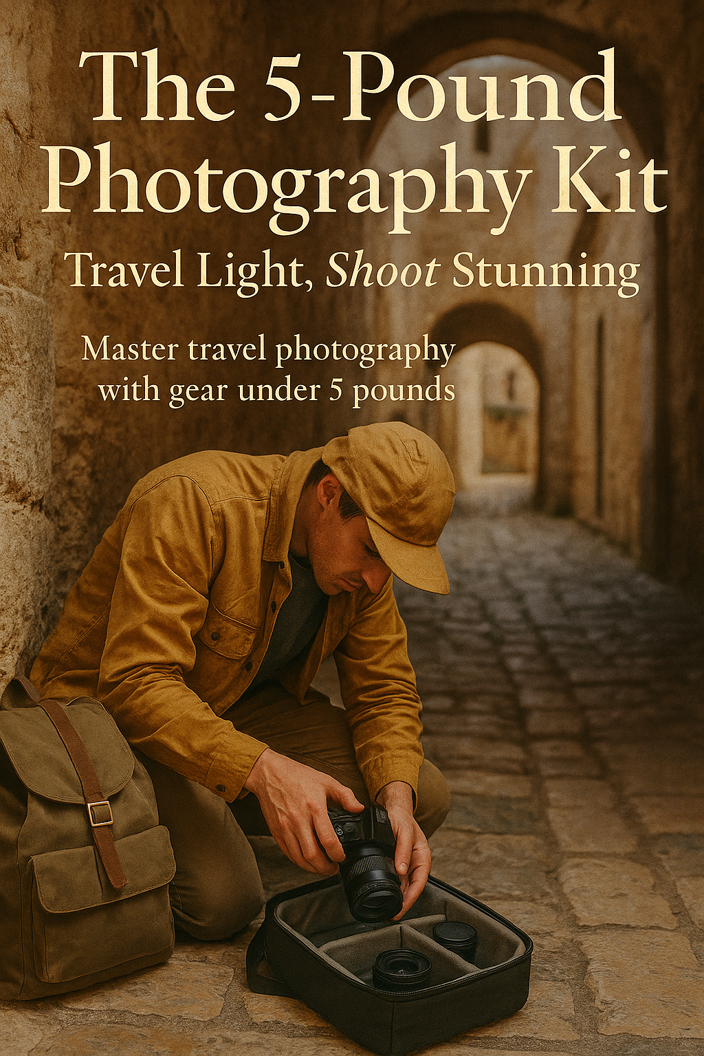 The 5-Pound Photography Kit: Travel Light, Shoot Stunning digital guide cover