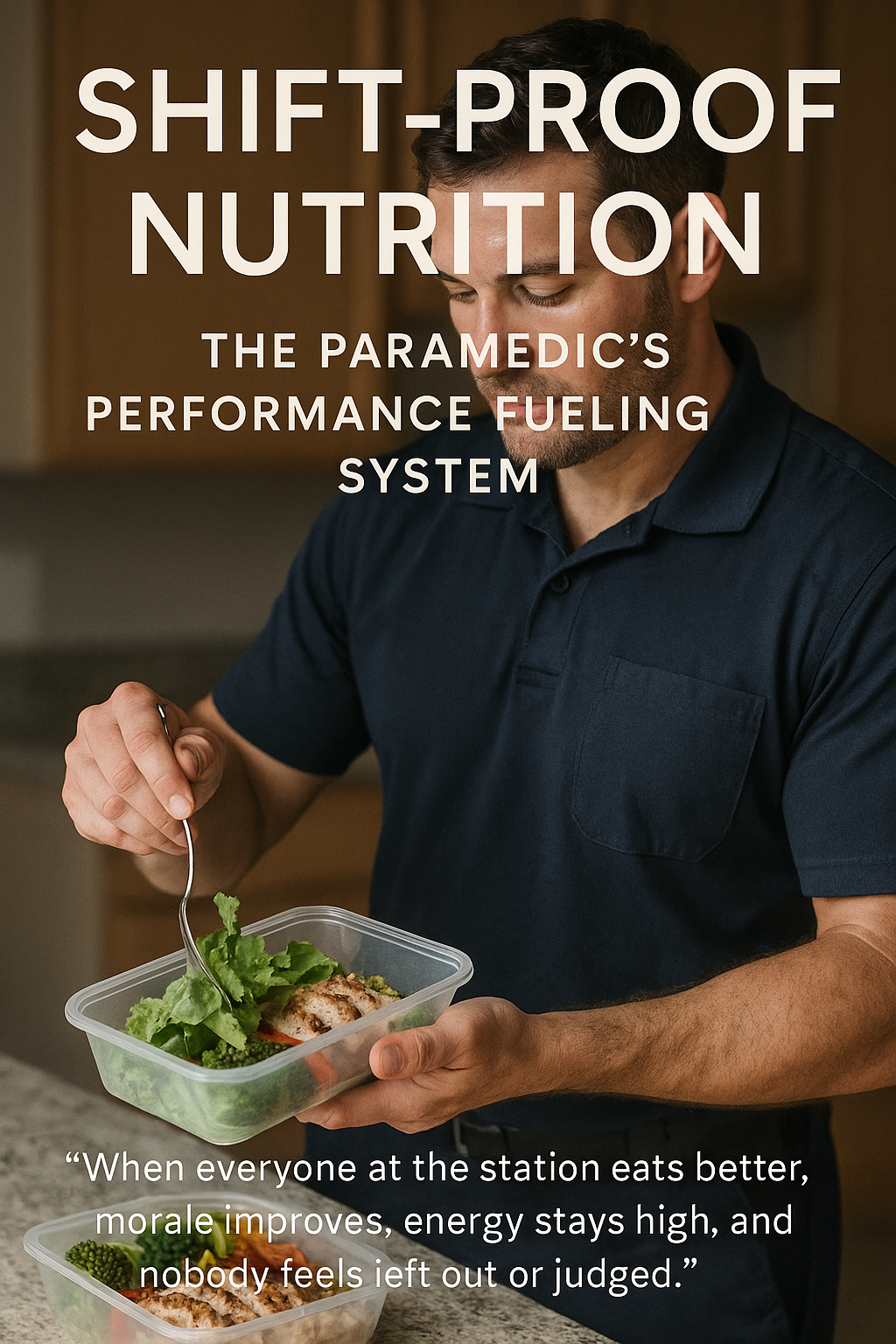 Shift-Proof Nutrition: The Paramedic's Performance Fueling System digital guide cover