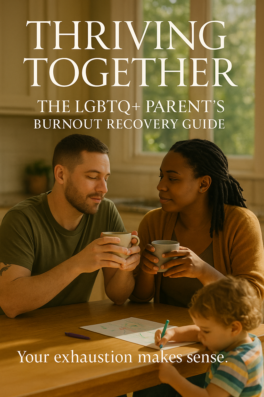 Thriving Together: The LGBTQ+ Parent's Burnout Recovery Guide digital guide cover