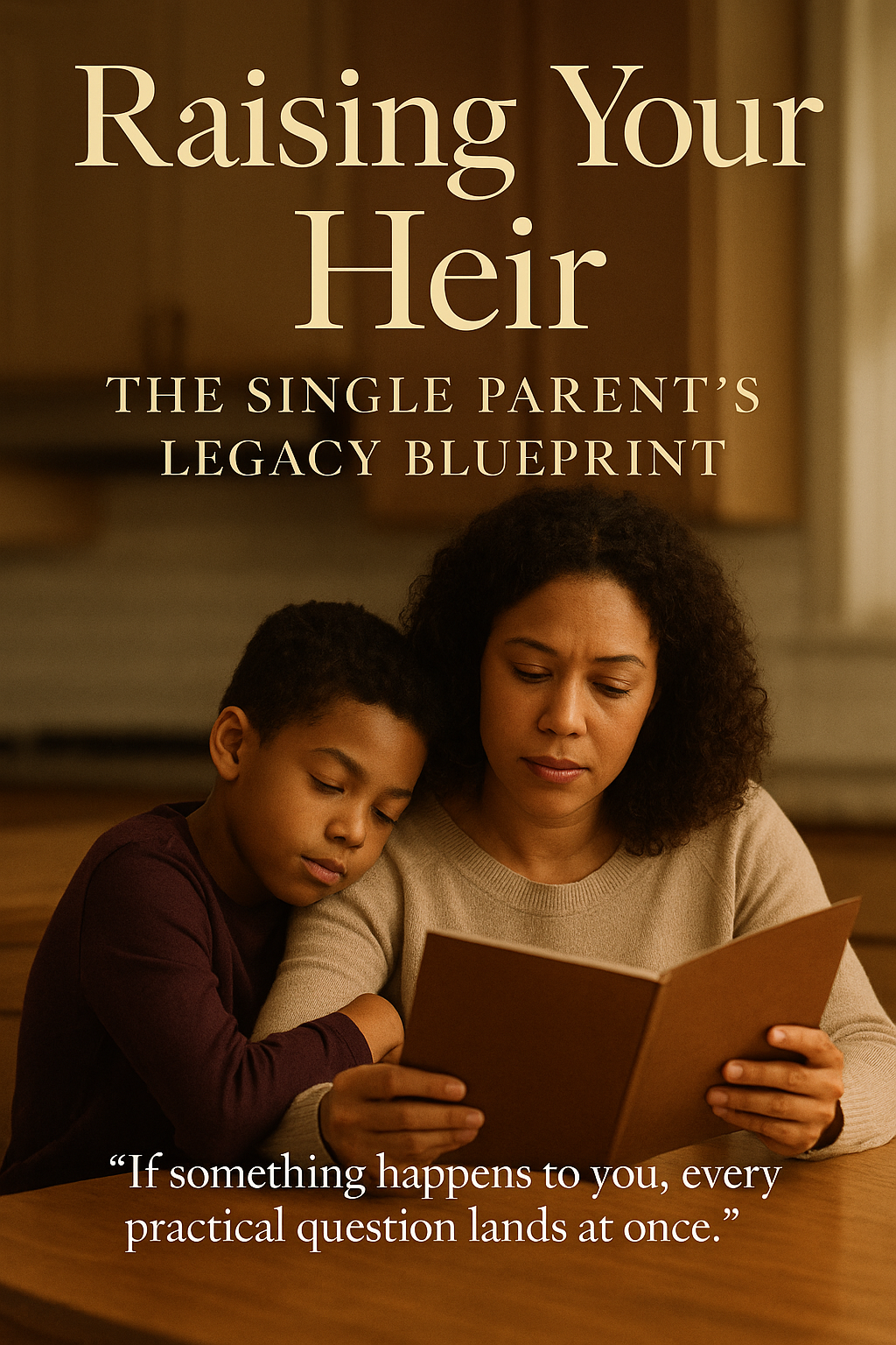 Raising Your Heir: The Single Parent's Legacy Blueprint digital guide cover