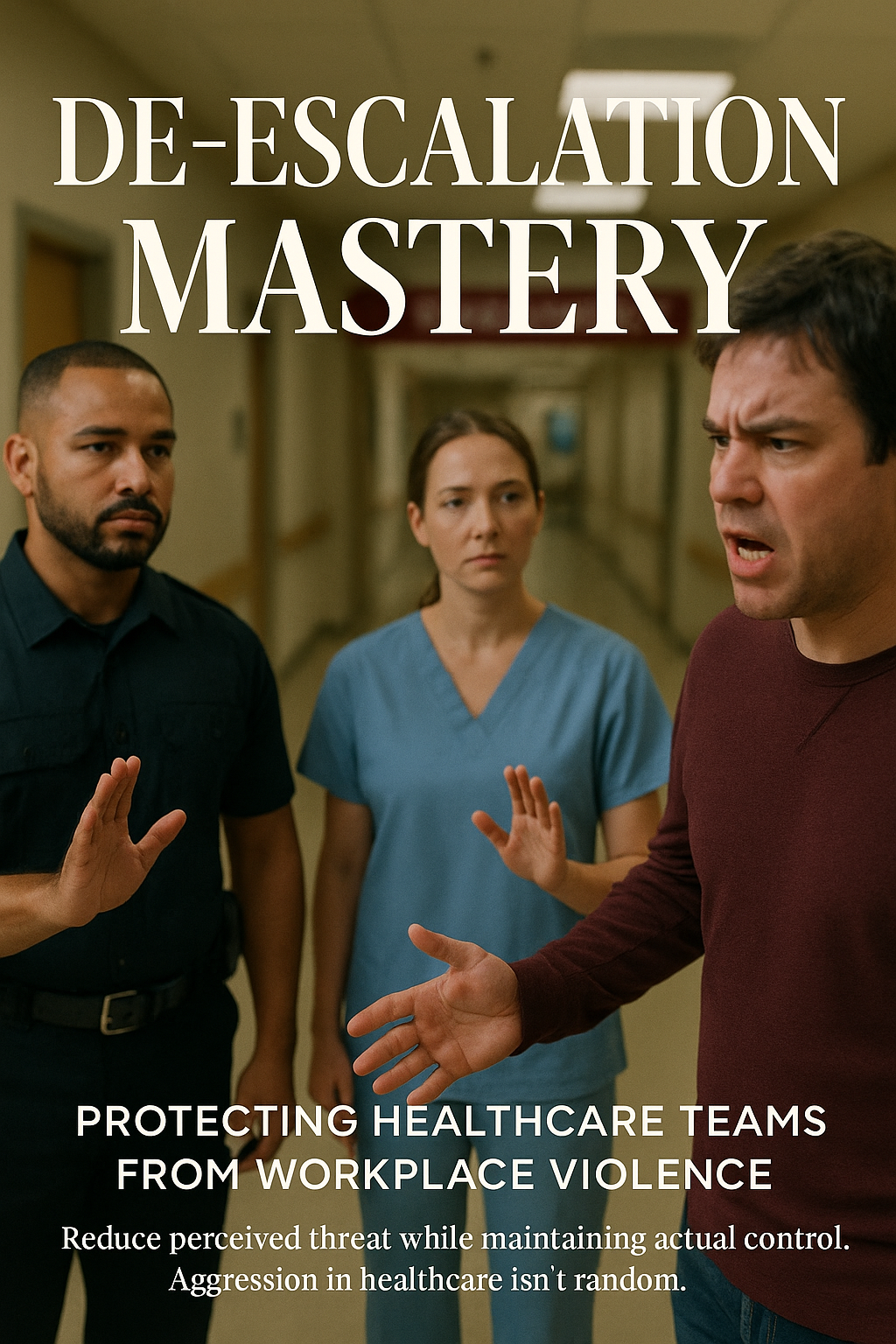De-escalation Mastery: Protecting Healthcare Teams from Workplace Violence digital guide cover