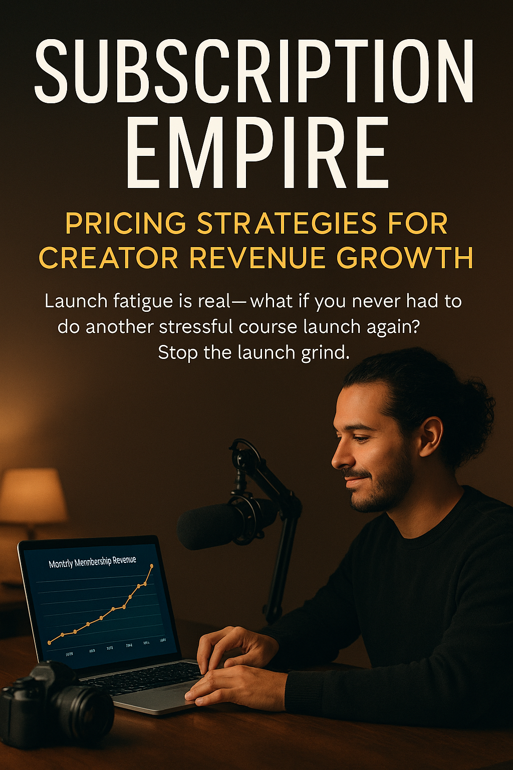 Subscription Empire: Pricing Strategies for Creator Revenue Growth digital guide cover