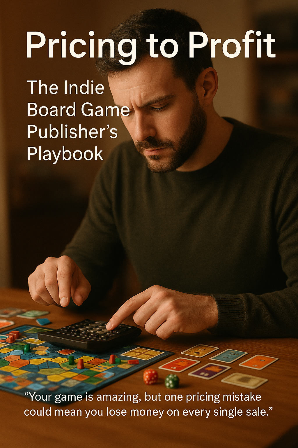 Pricing to Profit: The Indie Board Game Publisher's Playbook digital guide cover
