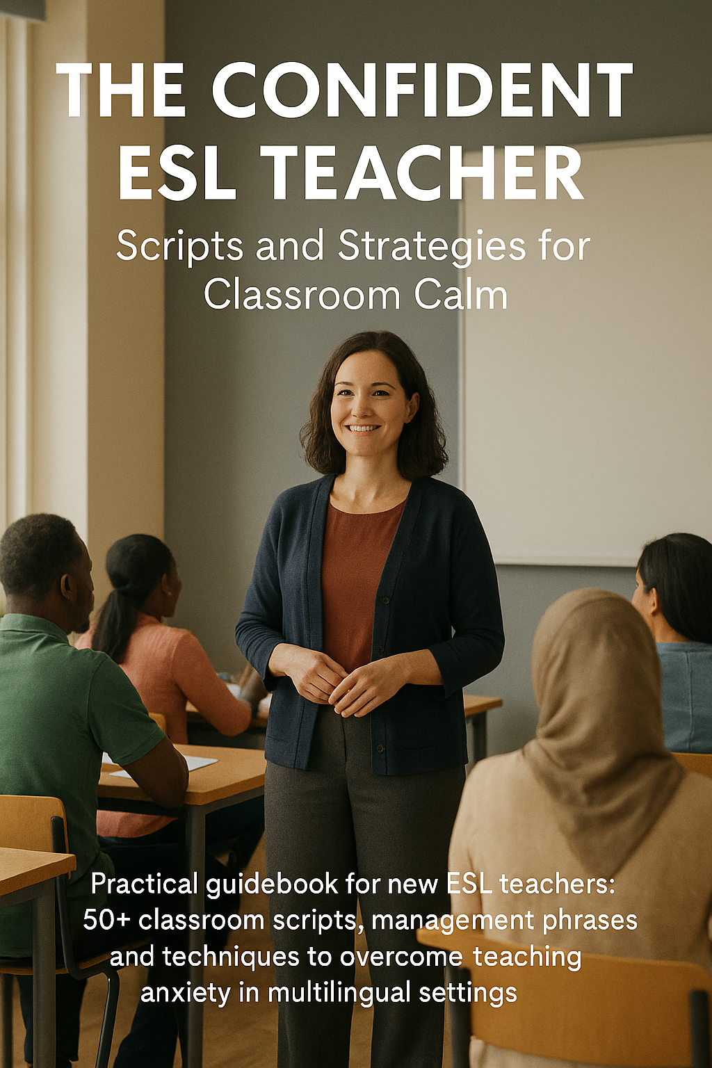 The Confident ESL Teacher: Scripts and Strategies for Classroom Calm digital guide cover
