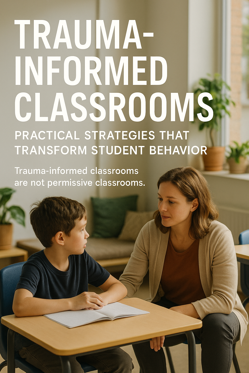 Trauma-Informed Classrooms: Practical Strategies That Transform Student Behavior digital guide cover