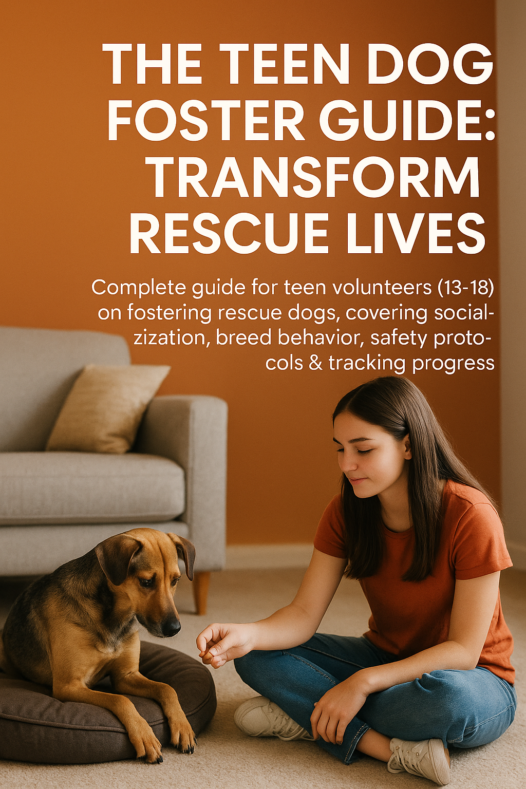 The Teen Dog Foster Guide: Transform Rescue Lives digital guide cover