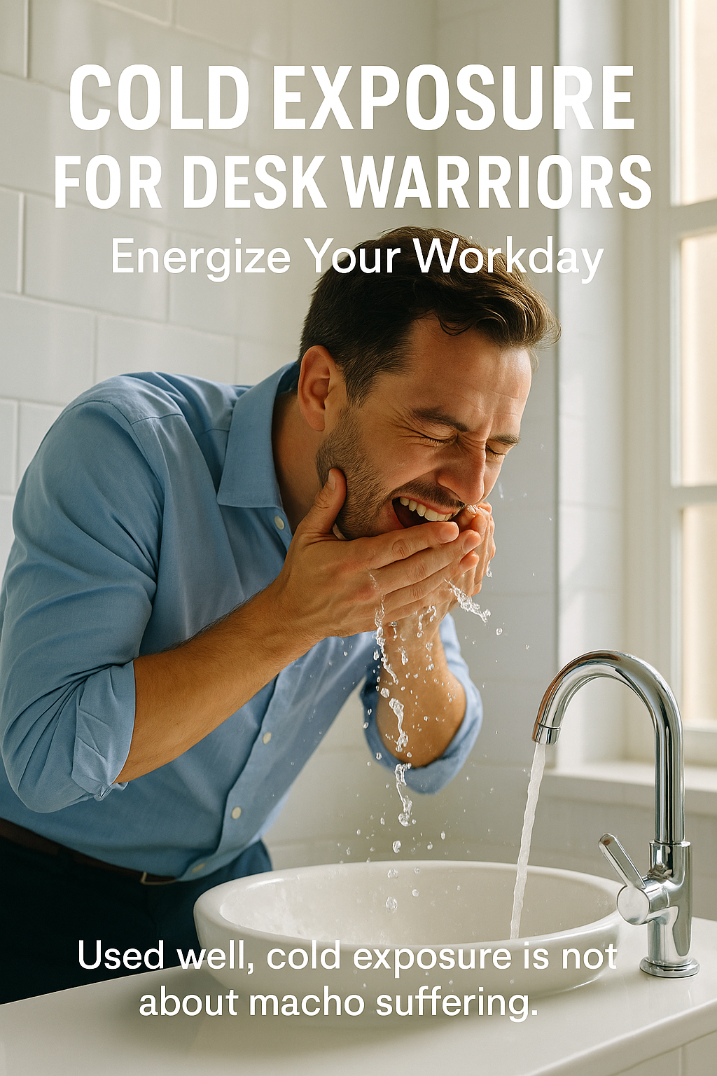 Cold Exposure for Desk Warriors: Energize Your Workday digital guide cover