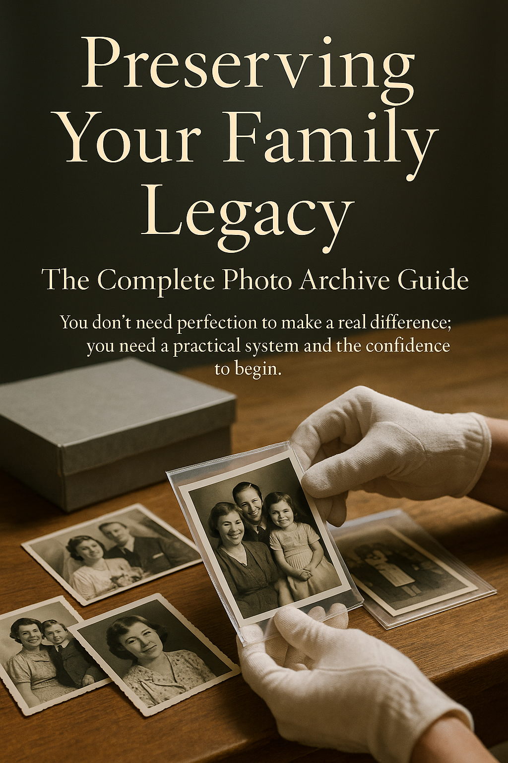 Preserving Your Family Legacy: The Complete Photo Archive Guide digital guide cover
