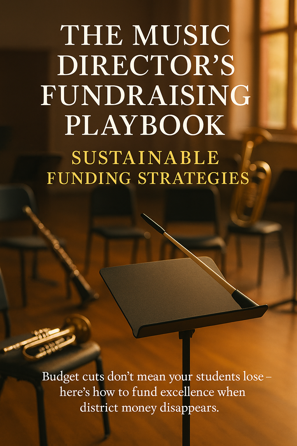 The Music Director's Fundraising Playbook: Sustainable Funding Strategies digital guide cover
