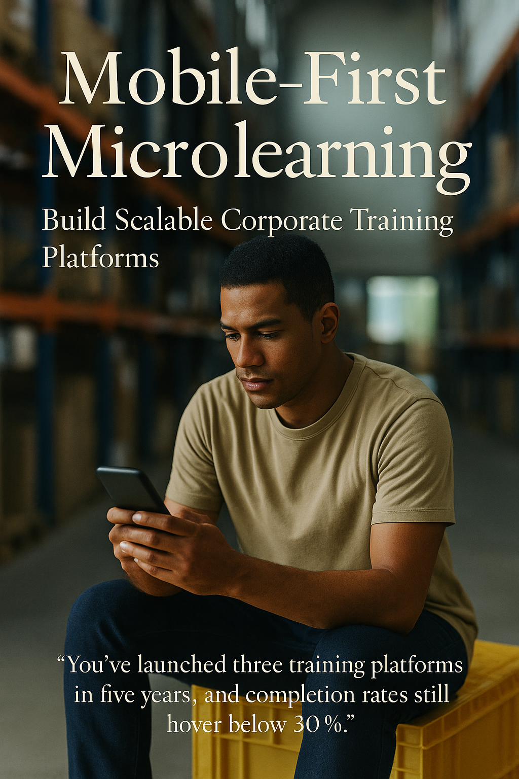 Mobile-First Microlearning: Build Scalable Corporate Training Platforms digital guide cover