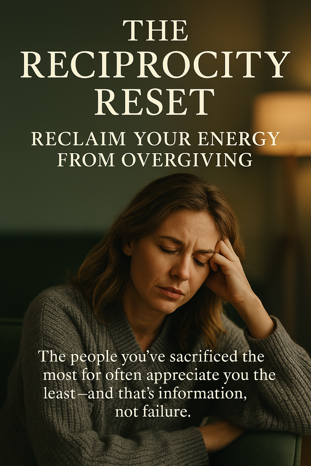 The Reciprocity Reset: Reclaim Your Energy from Overgiving digital guide cover