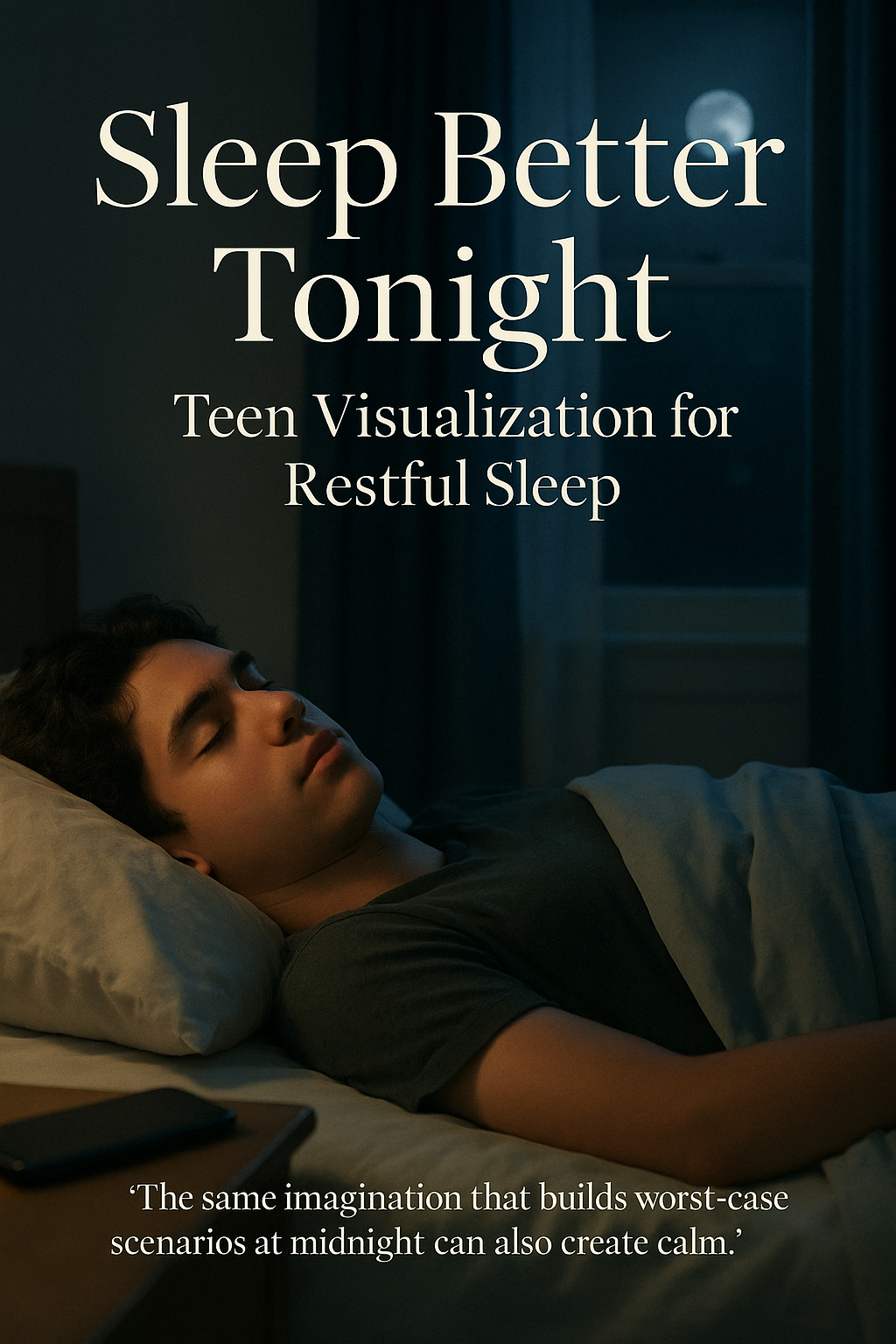 Sleep Better Tonight: Teen Visualization for Restful Sleep digital guide cover