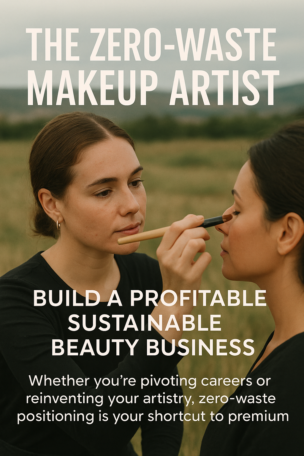 The Zero-Waste Makeup Artist: Build a Profitable Sustainable Beauty Business digital guide cover