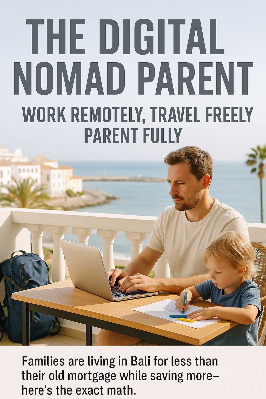The Digital Nomad Parent: Work Remotely, Travel Freely, Parent Fully digital guide cover