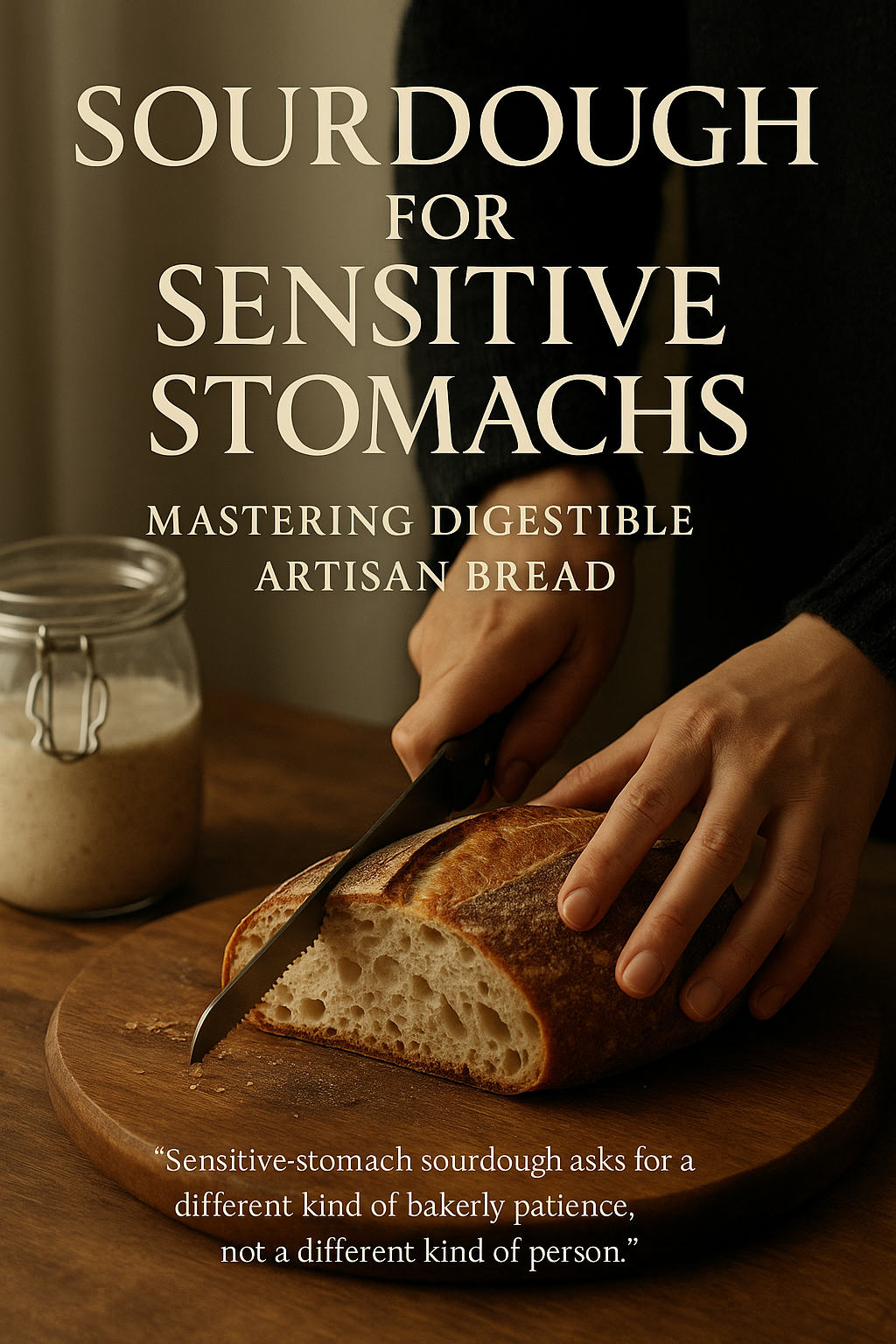 Sourdough for Sensitive Stomachs: Mastering Digestible Artisan Bread digital guide cover