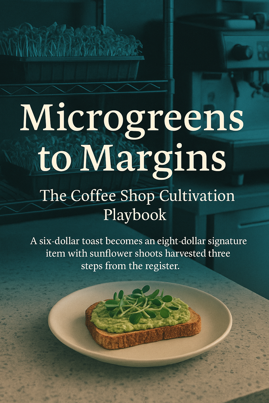 Microgreens to Margins: The Coffee Shop Cultivation Playbook digital guide cover