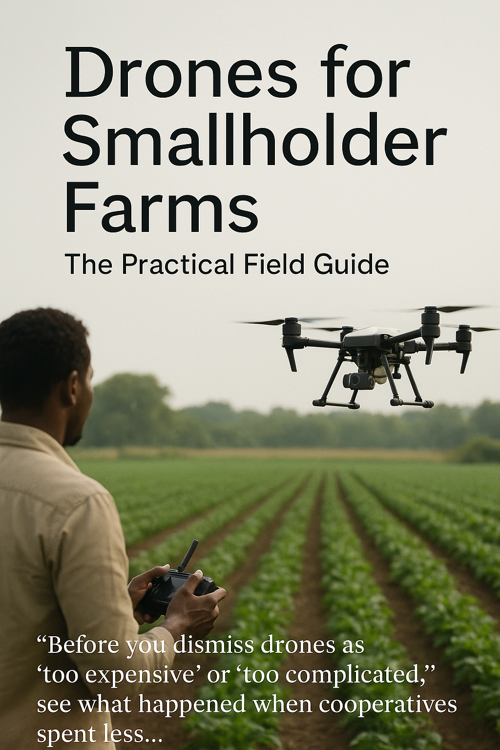 Drones for Smallholder Farms: The Practical Field Guide digital guide cover