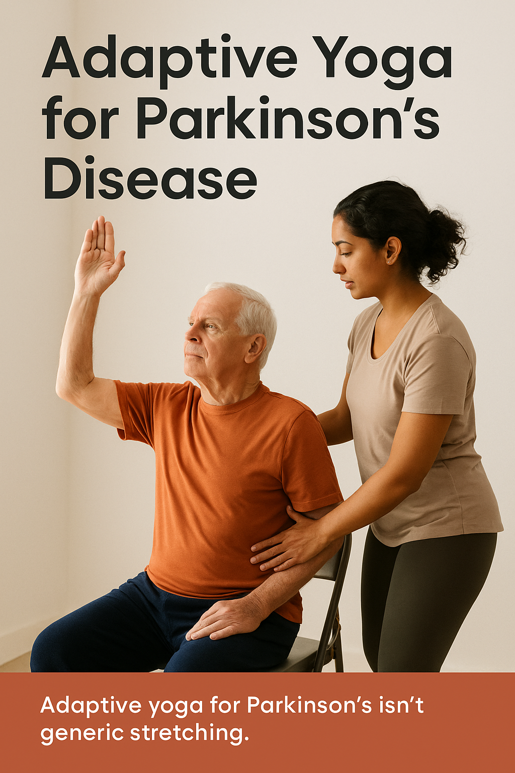 Adaptive Yoga for Parkinson's Disease: A Clinical Guide digital guide cover
