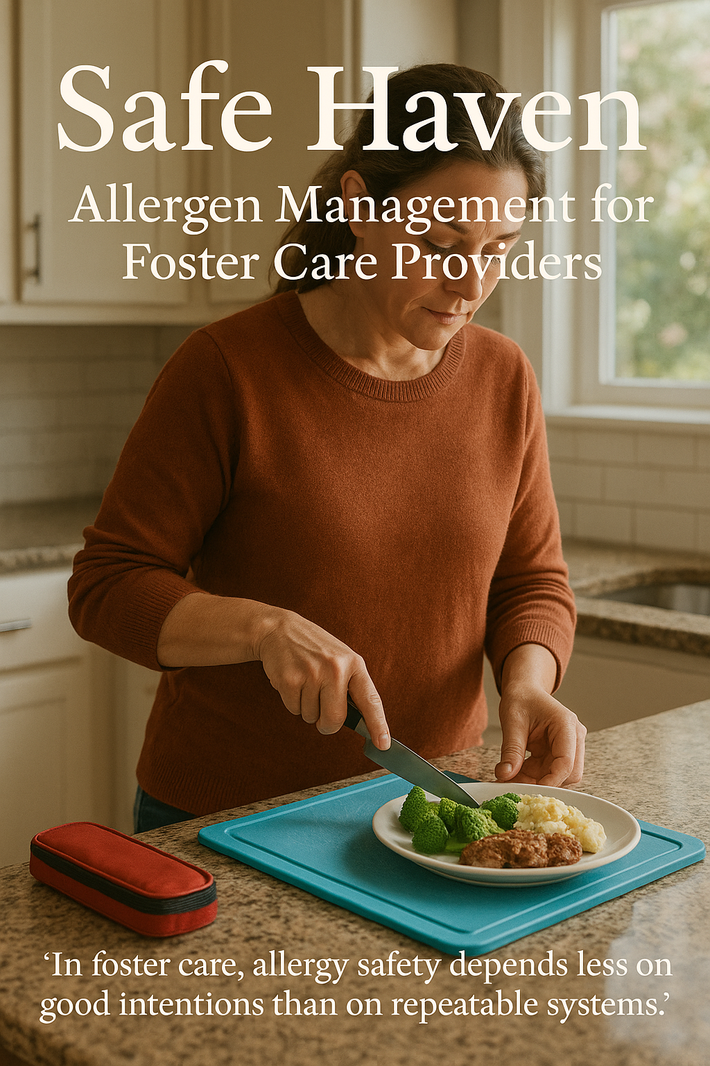 Safe Haven: Allergen Management for Foster Care Providers digital guide cover