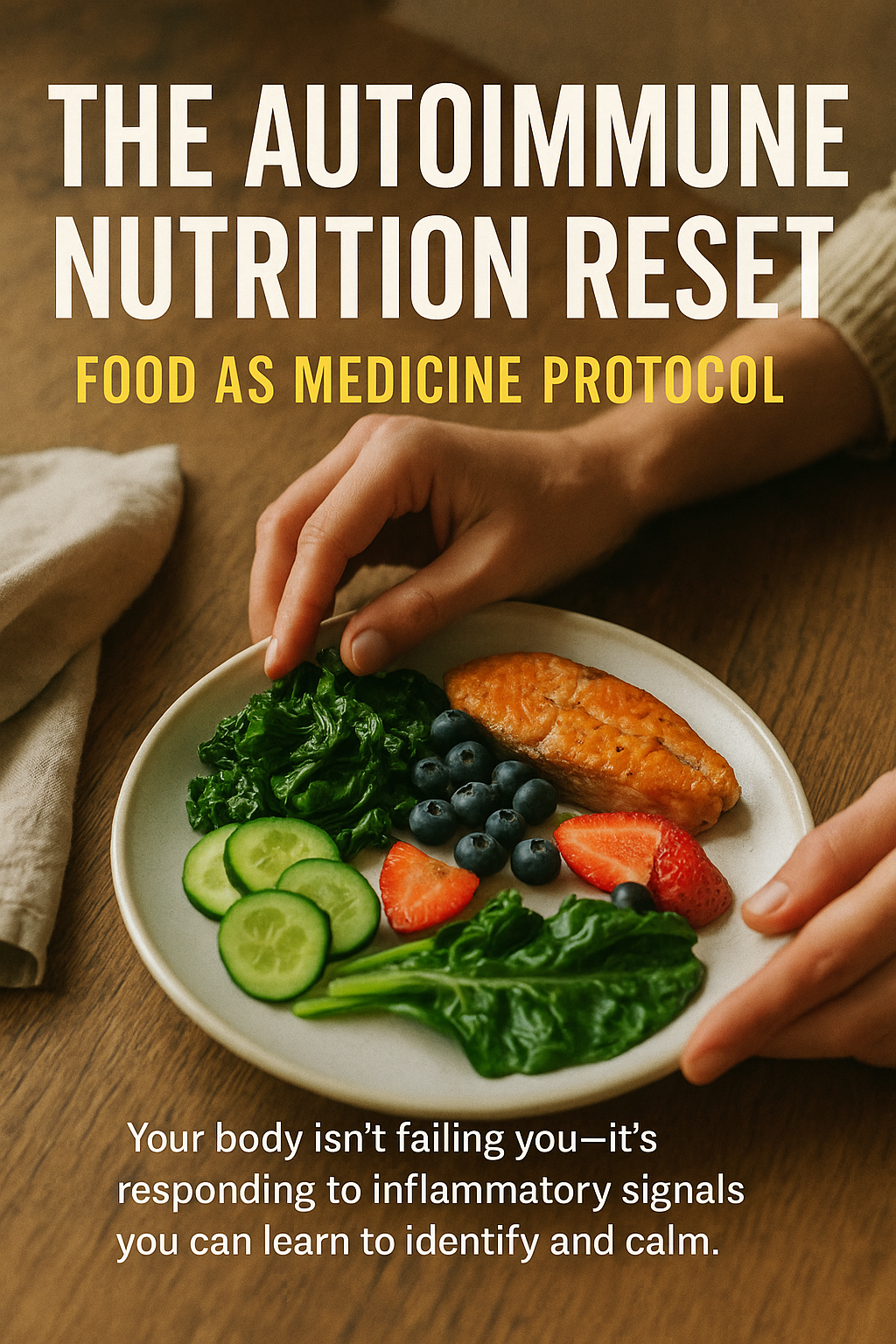 The Autoimmune Nutrition Reset: Food as Medicine Protocol digital guide cover