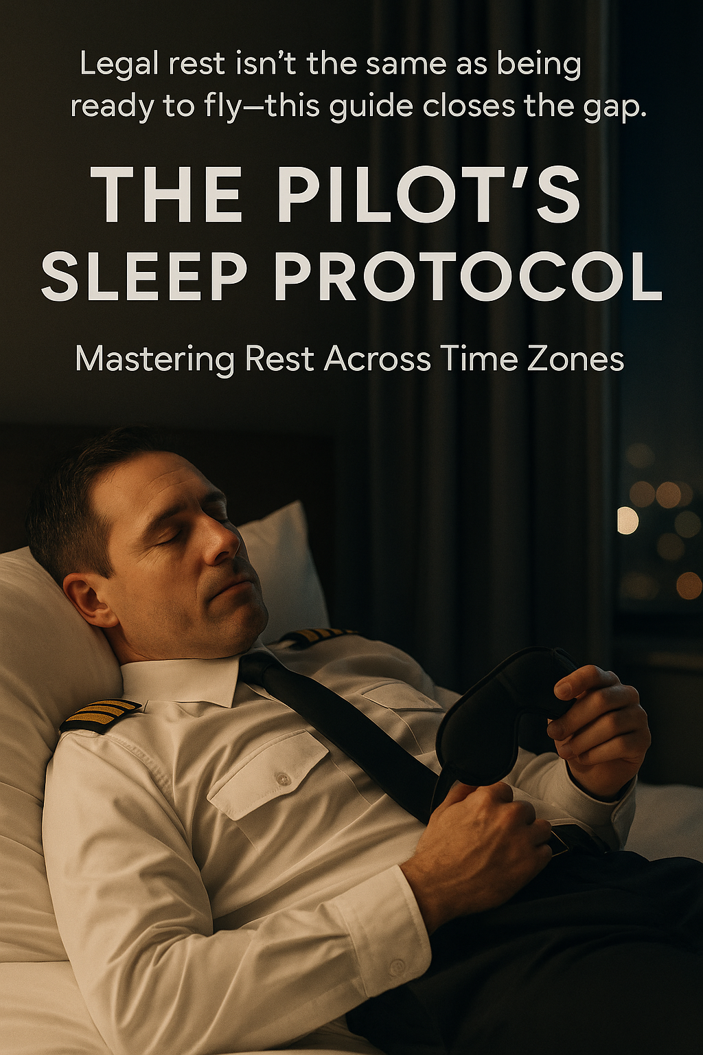 The Pilot's Sleep Protocol: Mastering Rest Across Time Zones digital guide cover