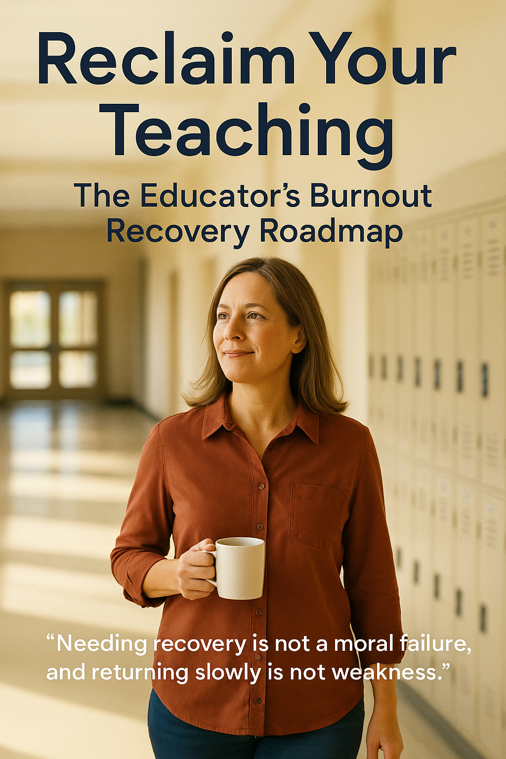 Reclaim Your Teaching: The Educator's Burnout Recovery Roadmap digital guide cover