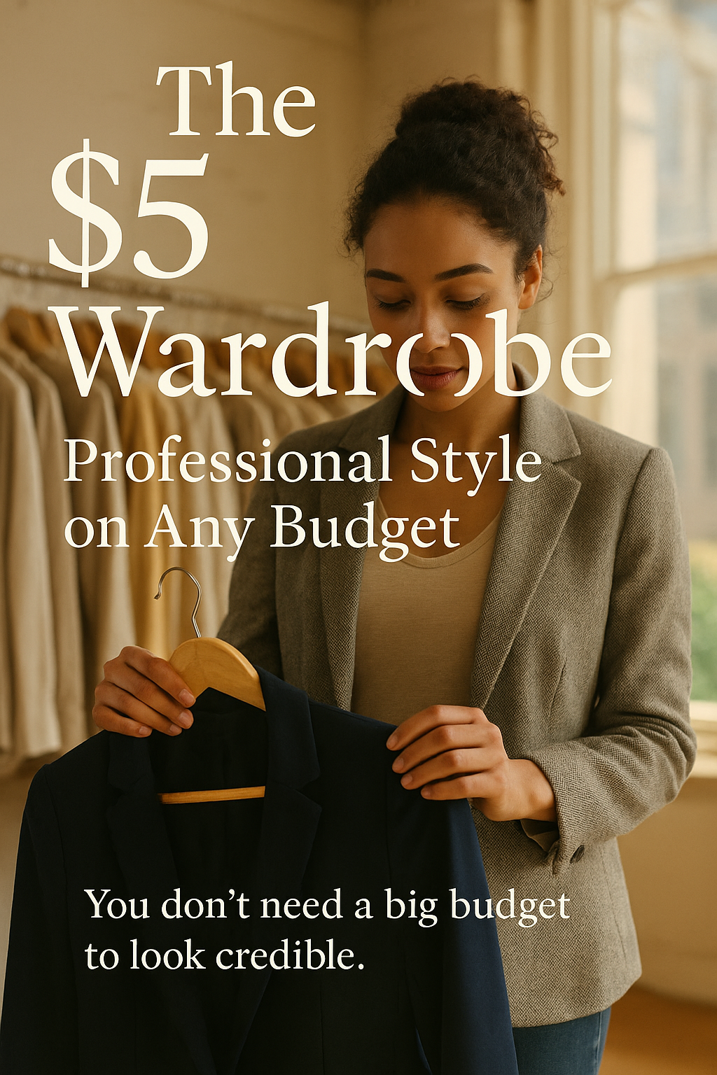 The $5 Wardrobe: Professional Style on Any Budget digital guide cover
