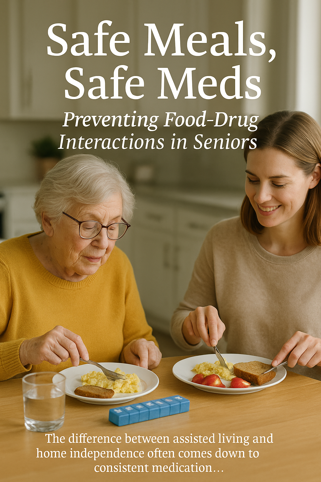 Safe Meals, Safe Meds: Preventing Food-Drug Interactions in Seniors digital guide cover