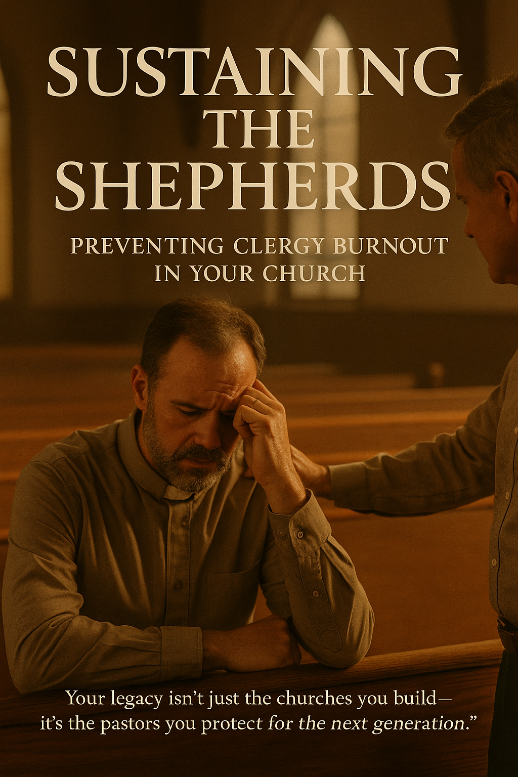 Sustaining the Shepherds: Preventing Clergy Burnout in Your Church digital guide cover