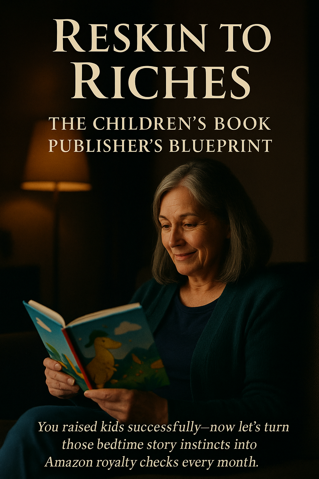 Reskin to Riches: The Children's Book Publisher's Blueprint digital guide cover