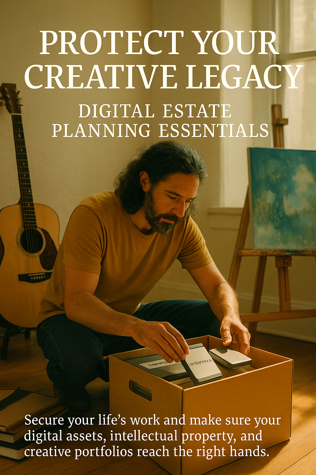 Protect Your Creative Legacy: Digital Estate Planning Essentials digital guide cover