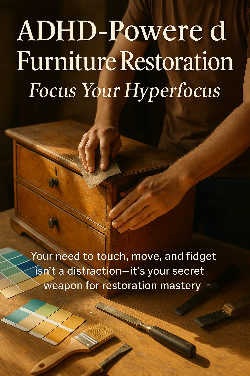 ADHD-Powered Furniture Restoration: Focus Your Hyperfocus digital guide cover