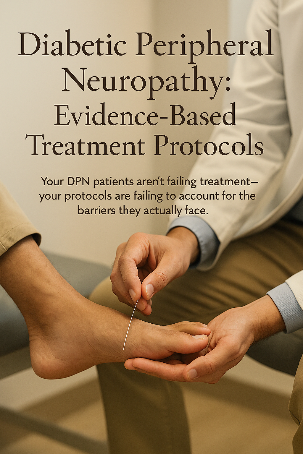 Diabetic Peripheral Neuropathy: Evidence-Based Treatment Protocols digital guide cover