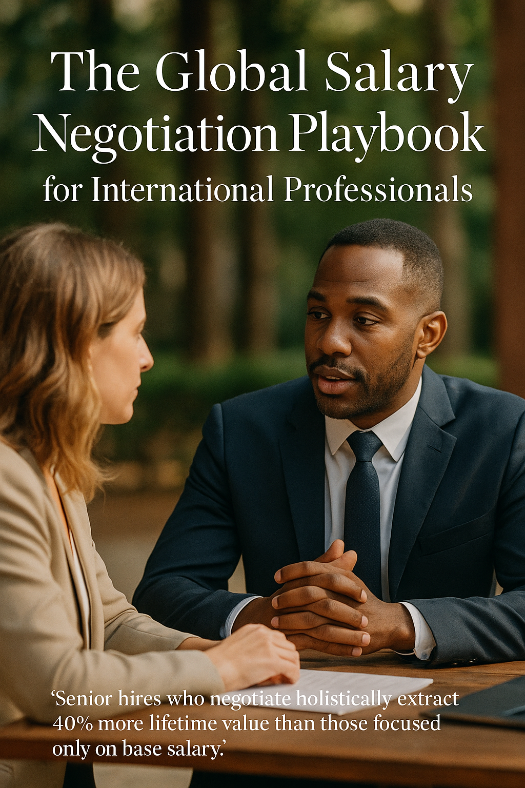The Global Salary Negotiation Playbook for International Professionals digital guide cover